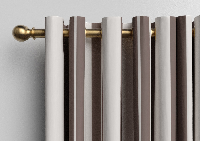 The British Stripe Co. Edward, Highlands No.1 - Made to Measure Curtains - Image 12